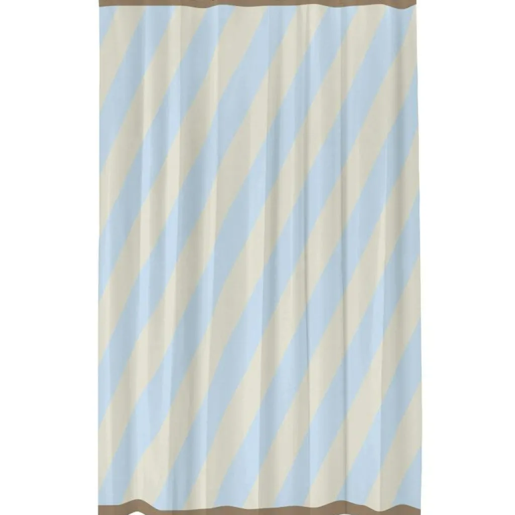 Mette Ditmer Duschdraperier-Diagonal Duschdraperi 150x200 cm, Olivgrön