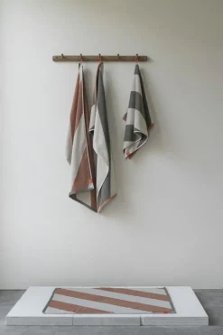 Diagonal Gästhandduk 40x55 cm 2-pack, Mint