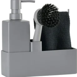 Zone Denmark Disktrasor, Diskborstar & Diskställ-Diskset 3 Delar, Taupe