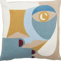 Bloomingville Prydnadskuddar & Fodral-Ditte Kudde 45x45 cm, Brun