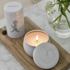 Solstickan Doftljus-Doftljus Eukalyptus, Vit