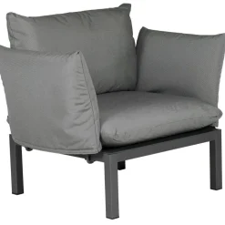 Fiam Utesoffor|Bänkar & Trädgårdsbänkar-Domino Armstöd, Beige