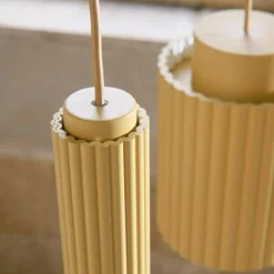 Pholc Fönsterlampor|Pendellampor-Donna 18 Taklampa, Linen