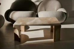 Doric Soffbord Neutral White, 80x80 cm