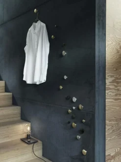 Dots Krok Metall Ø3,9 cm, Mässing