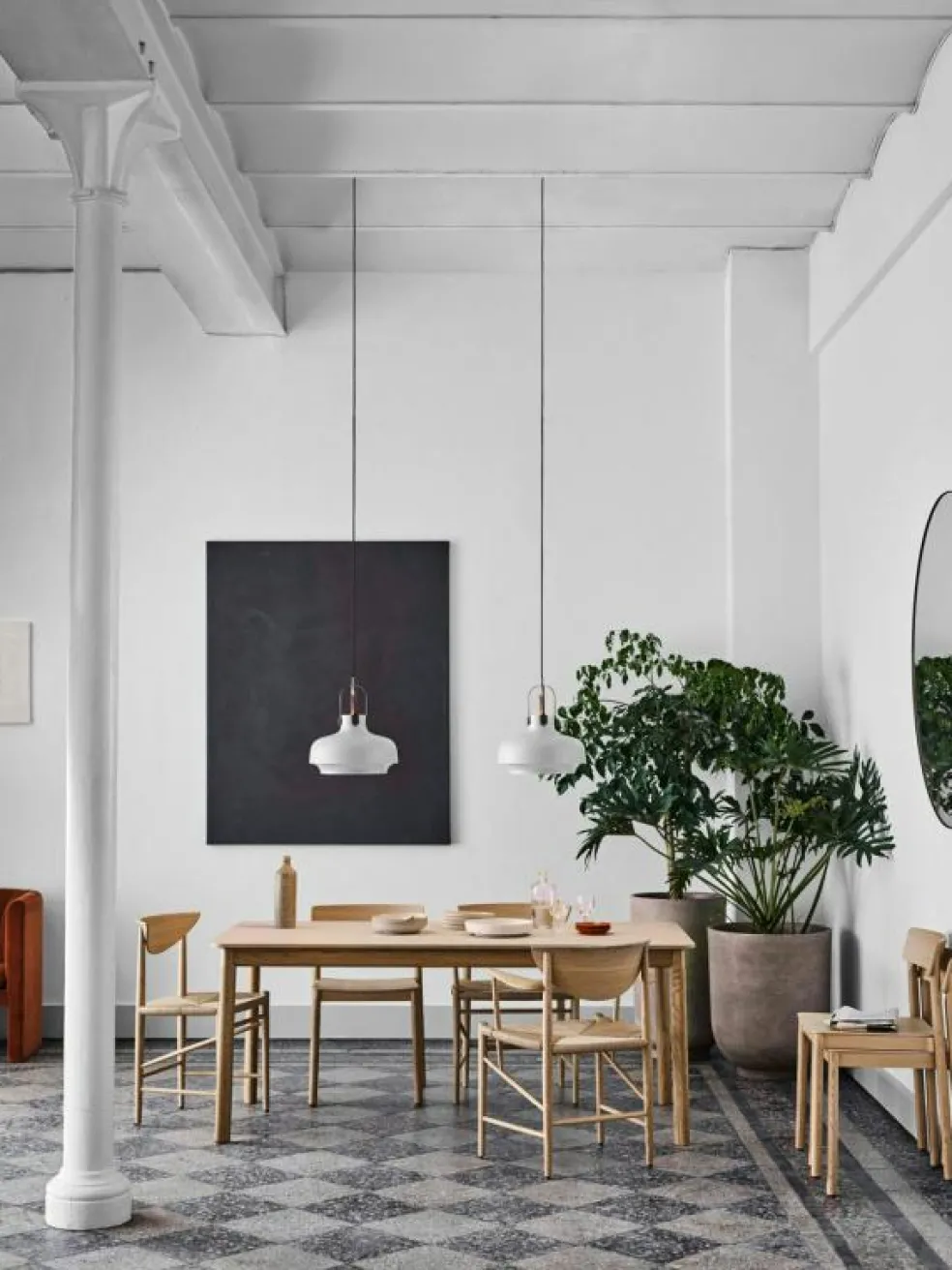 Drawn HM3 Stol, Oljad valnöt