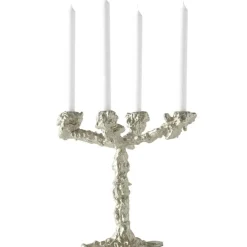 Drip Ljusstake 4 Armar, Guld