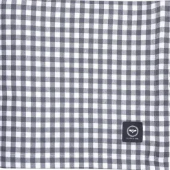 Recycled by Wille Dukar & Löpare-Duk Bella 90x90 sand/vit ruta