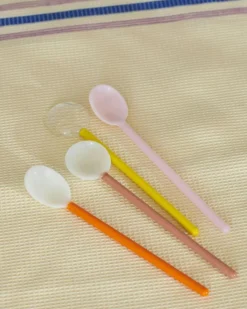 HAY Skedar-Duo Skedar Glas 2-pack, Ljusrosa / Bright Orange