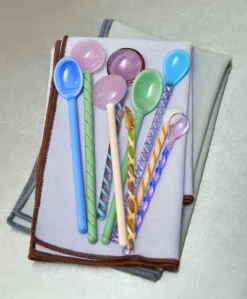 HAY Skedar-Duo Skedar Glas 2-pack, Ljusrosa / Bright Orange