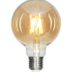 By Rydéns Ljuskällor-E27 LED dimbar Glob 4W 2000K 320lm 95 mm, Amber
