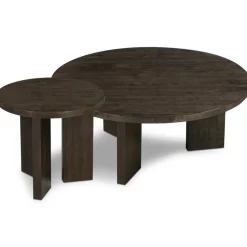 Decotique Soffbord-Eden Sidobord 50 cm, Mörk Ek