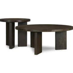 Decotique Soffbord-Eden Sidobord 50 cm, Mörk Ek