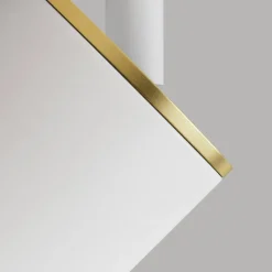 Edgeform Spotlights-Edgespot Double 65 Spotlight, Svart / Mässing