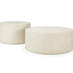 Elements Soffbord Off-white, Ø80 cm