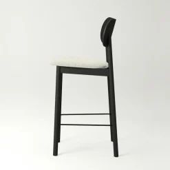 Decotique Barstolar & Barpallar-Elephant Barstol, Mörk Ek / Brunt Läder