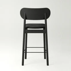 Decotique Barstolar & Barpallar-Elephant Barstol, Mörk Ek / Brunt Läder