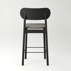 Decotique Barstolar & Barpallar-Elephant Barstol, Mörk Ek / Brunt Läder