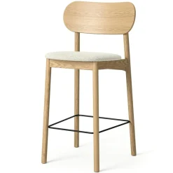 Decotique Barstolar & Barpallar-Elephant Barstol, Mörk Ek / Brunt Läder