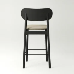 Decotique Barstolar & Barpallar-Elephant Barstol, Mörk Ek / Brunt Läder