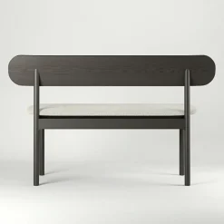 Decotique Bänkar-Elephant Bänk Smoked Oak / White Boucle