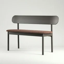 Decotique Bänkar-Elephant Bänk Smoked Oak / White Boucle