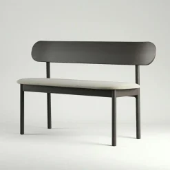 Decotique Bänkar-Elephant Bänk Smoked Oak / White Boucle