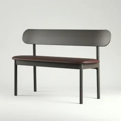 Decotique Bänkar-Elephant Bänk Smoked Oak / White Boucle