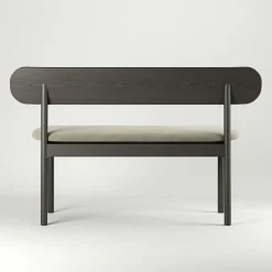 Decotique Bänkar-Elephant Bänk Smoked Oak / White Boucle