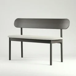 Decotique Bänkar-Elephant Bänk Smoked Oak / White Boucle