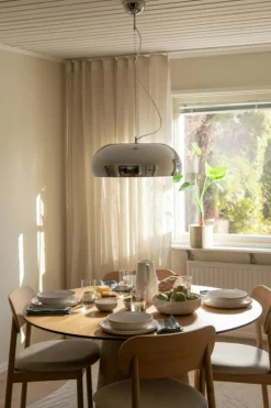 Elephant Stol, Naturlig Ek / Svart Läder