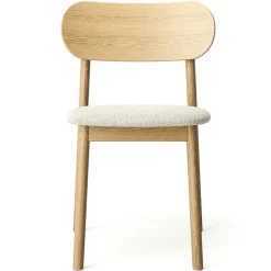 Elephant Stol, Naturlig Ek / Svart Läder