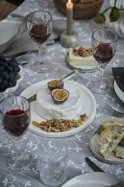 Ellia Serveringsbricka Ø25 cm, Vit