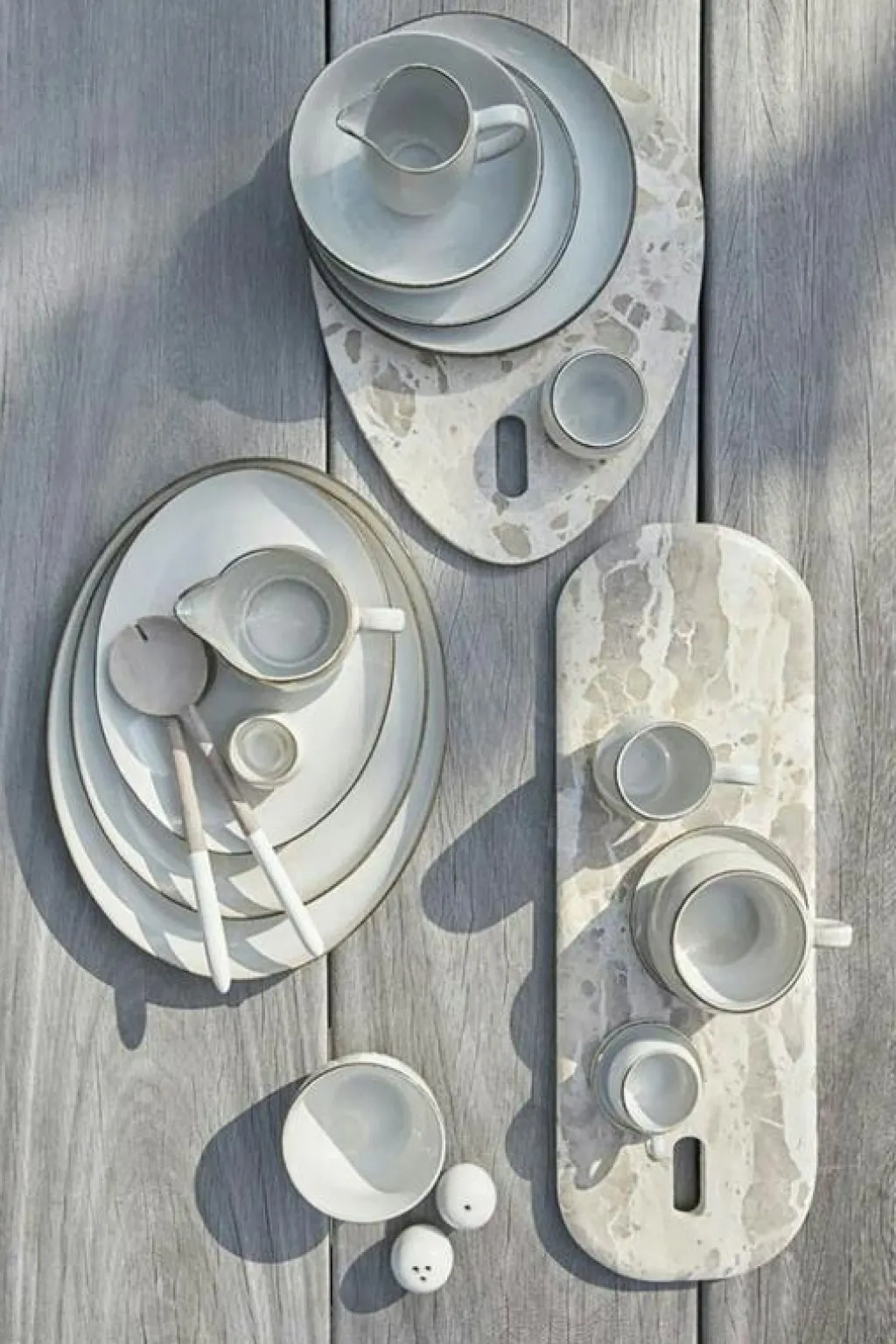 Lene Bjerre Brickor-Ellia Serveringsbricka 20x60 cm, Linen