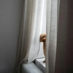 Mimou Gardinlängder-Ellie Gardin Dubbel Bredd 290x290 cm, Natur