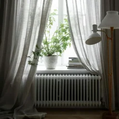 Mimou Gardinlängder-Ellie Gardin Dubbel Bredd 290x290 cm, Natur