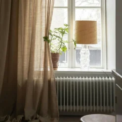 Mimou Gardinlängder-Ellie Gardin Dubbel Bredd 290x290 cm, Natur