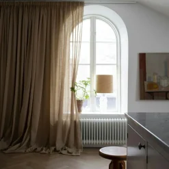 Mimou Gardinlängder-Ellie Gardin Dubbel Bredd 290x290 cm, Natur