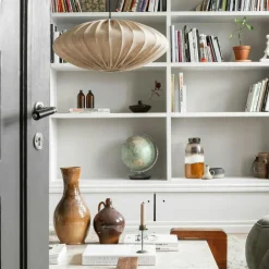 Ellipse 65 Lampskärm Linne, Vit