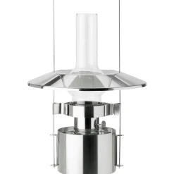 EM Bordslampa Portabel, Rostfritt Stål