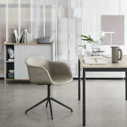 Enfold Skänk 45x100 cm, Oljad Ek / Dusty Green