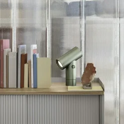 Enfold Skänk 45x100 cm, Oljad Ek / Dusty Green