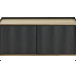 Muuto Skänkar & Sideboards-Enfold Skänk 45x124 cm, Oljad Ek / Deep Red