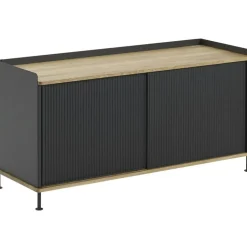 Muuto Skänkar & Sideboards-Enfold Skänk 45x124 cm, Oljad Ek / Deep Red