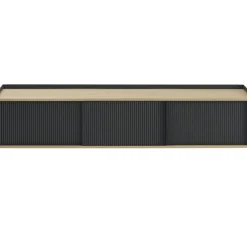 Enfold Skänk 45x186 cm, Oljad Ek / Deep Red