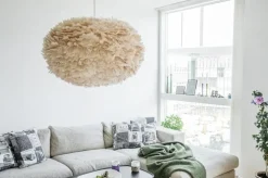 Eos Lampskärm Light Brown, 45 cm