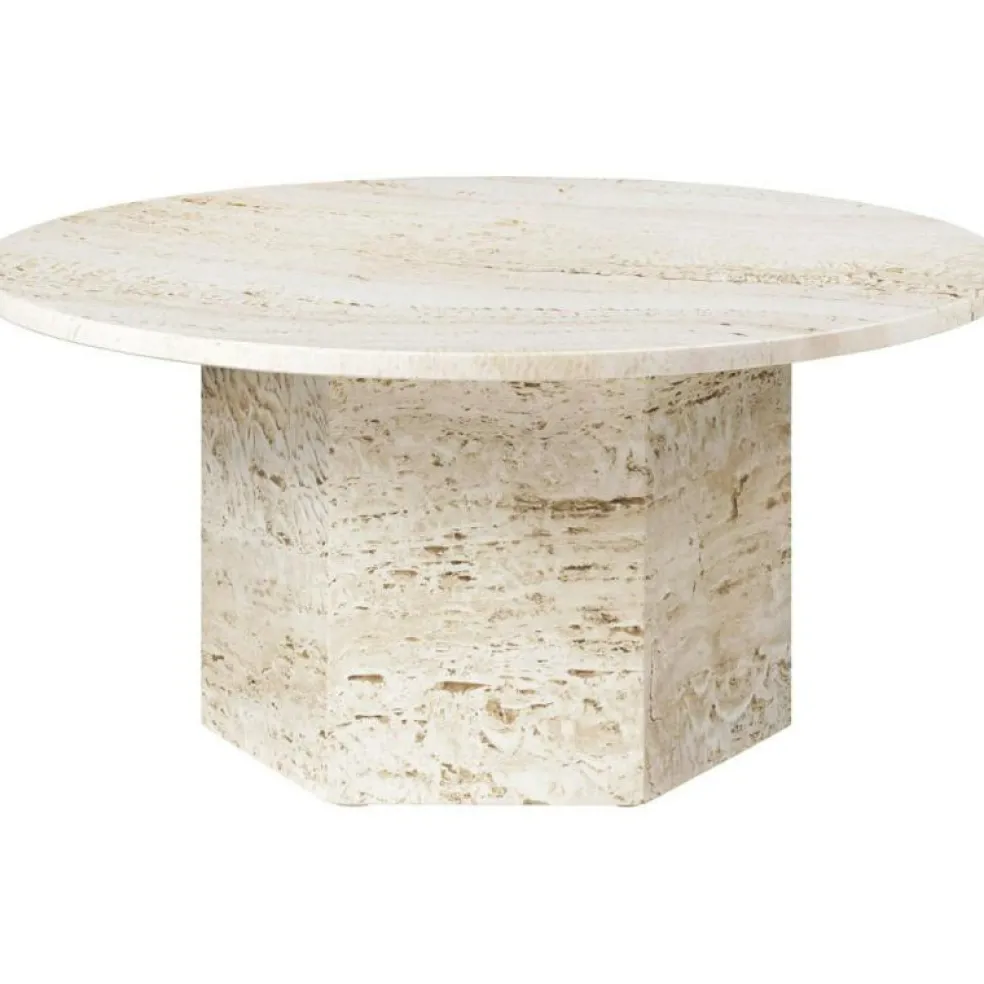 Epic Soffbord Rund 80 cm, Neutral White