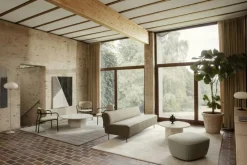 GUBI Soffbord-Epic Soffbord Rund 110 cm, Warm Taupe