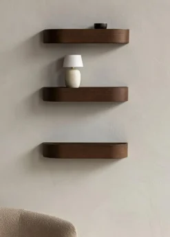 Audo Copenhagen Vägghyllor-Epoch Hylla 79 cm, Naturlig Ek / Dimma