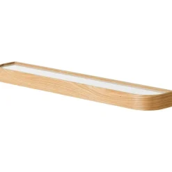 Epoch Hylla Med Klädhängare 118 cm, Naturlig Ek / Fog